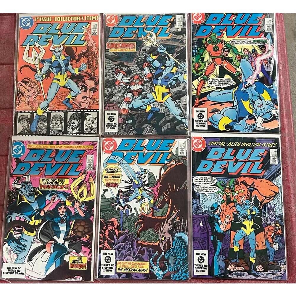 Blue Devil #1 - 6 (1984 DC) Lot of 6 - 2 Keys Issues